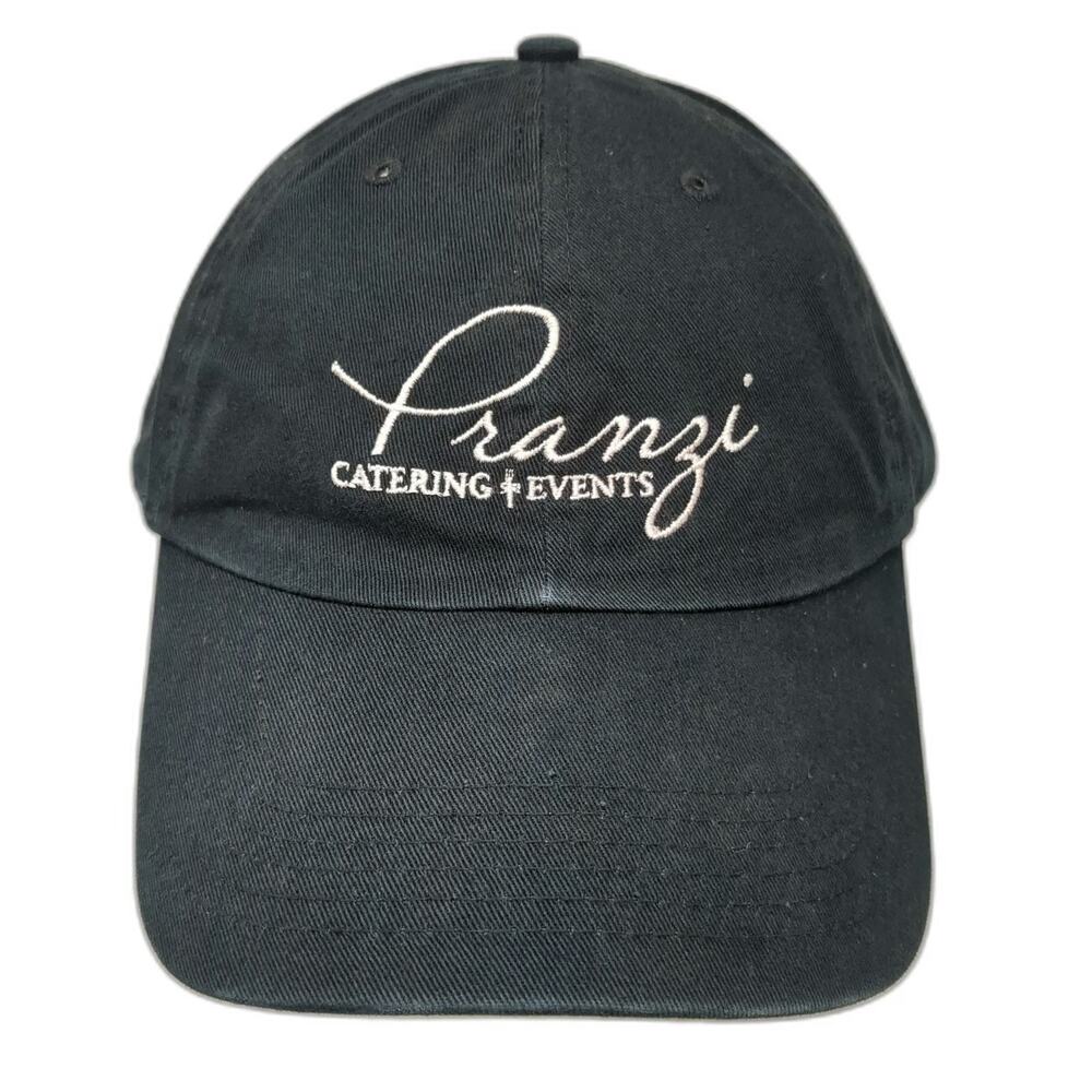 OTG Baseball Cap Black One Size Pranzi Catering Events Embroidery Adjustable Hat